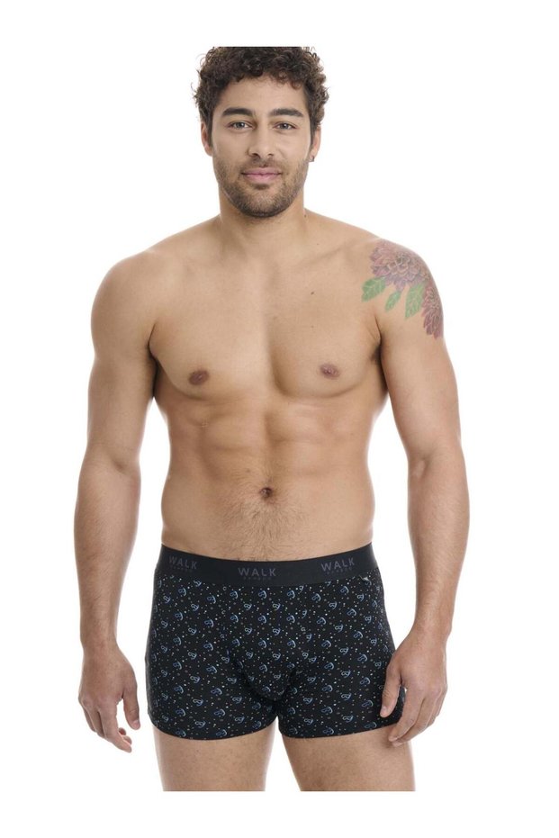 Boxer Bamboo "Dive" μαύρο