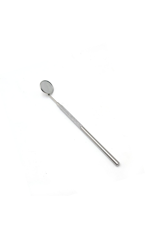 01Dental Mirror Sterilizable 6pcs Dentist Prepared Tool Box 304 Stainless Steel Dental Mirror Probe