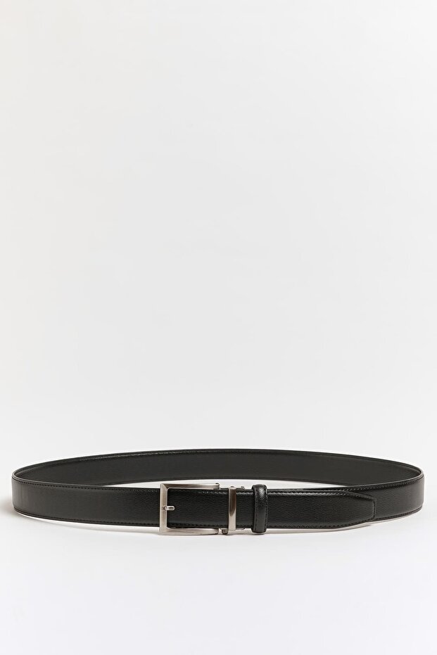 Genuine Floater Leather Buckle Automatic Adjustable Belt