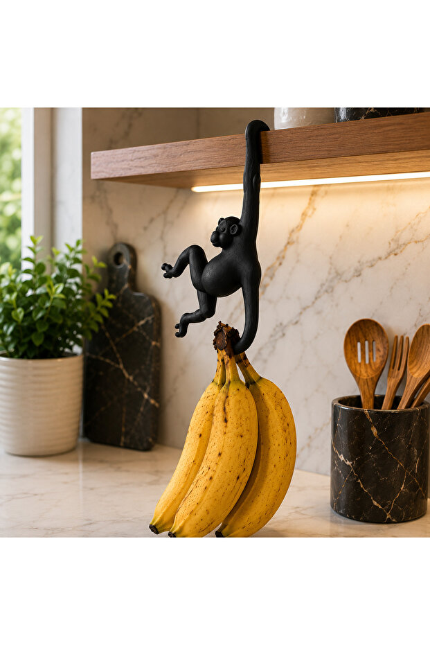 3D Monkey Muz Askısı