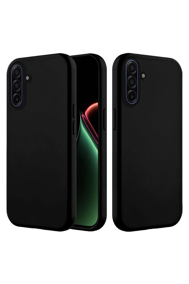 Samsung Galaxy A37 Compatible Case with Velvet Interior and Erasable Launch Case Black