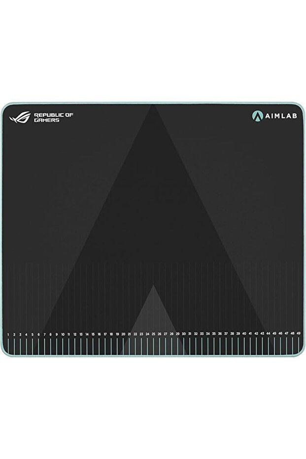 لوحة ماوس ألعاب زجاجية ASUS ROG Moonstone Ace L، سطح فائق النعومة، تصميم لتقليل الضوضاء، صلابة 9H