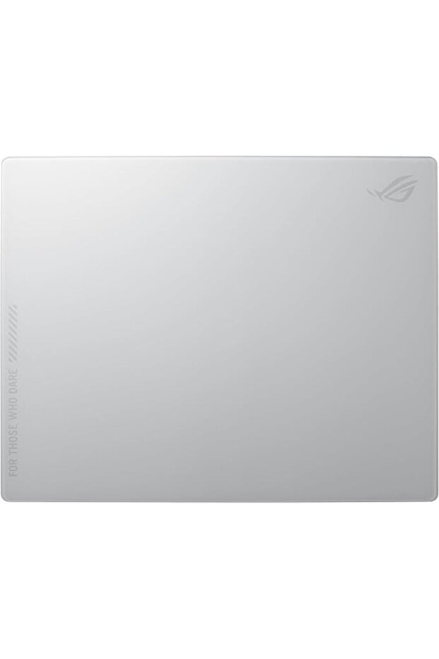 لوحة ماوس ألعاب زجاجية ASUS ROG Moonstone Ace L، سطح فائق النعومة، تصميم لتقليل الضوضاء، صلابة 9H