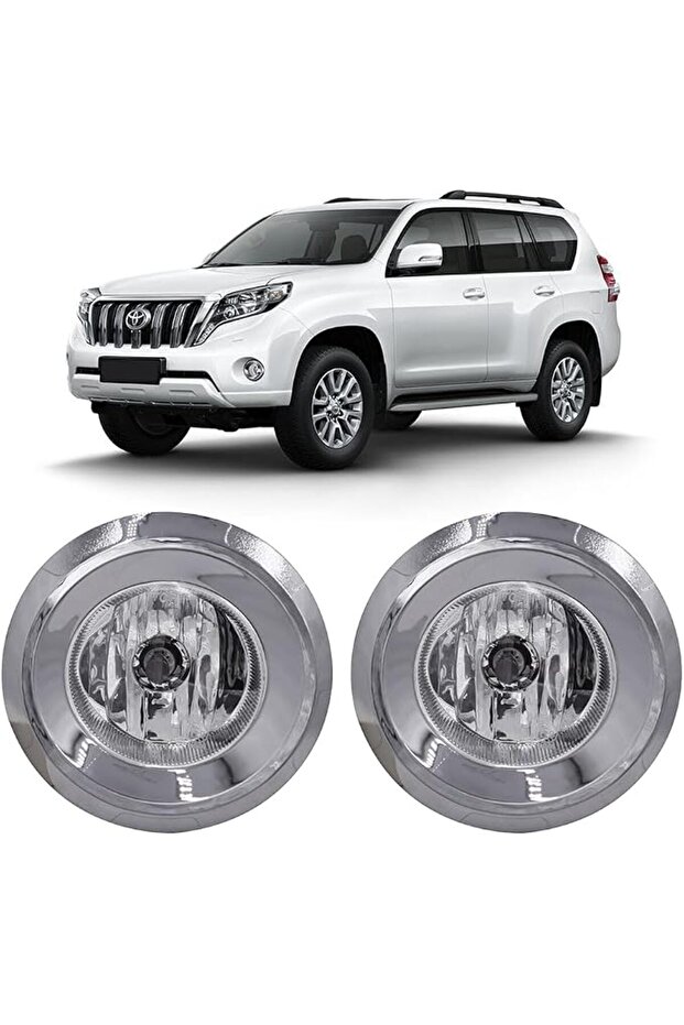 Prado Fog Lights 2014-2016 Fog Lights Two Pieces