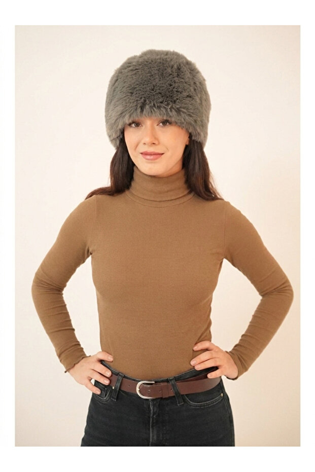 Women's Plush Furry Winter Hat