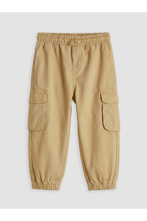 Esvab • Modern & Distinctive Relaxed Fit Baby Boy Gabardine Cargo Pants