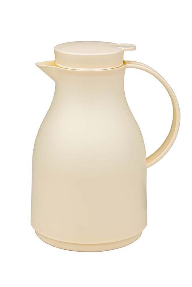 tea and coffee thermos, Beige color, 1 liters