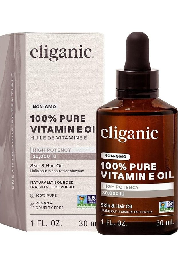 Pure Vitamin E Oil 30,000 IU – Face, Skin & Hair Oil, 30 ml
