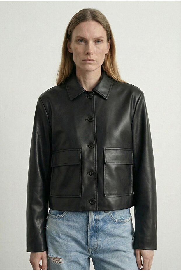 Leather Jacket Black