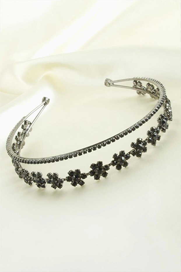 Flower Luxury Stone Bridal Crown