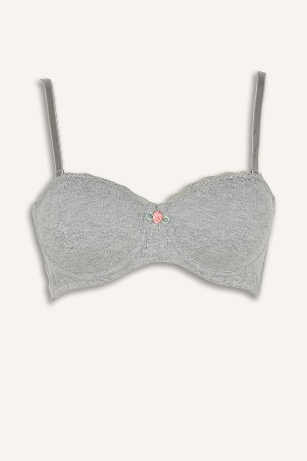 Covered Padded Underwire Strapless Bra H6959Ax26Sp