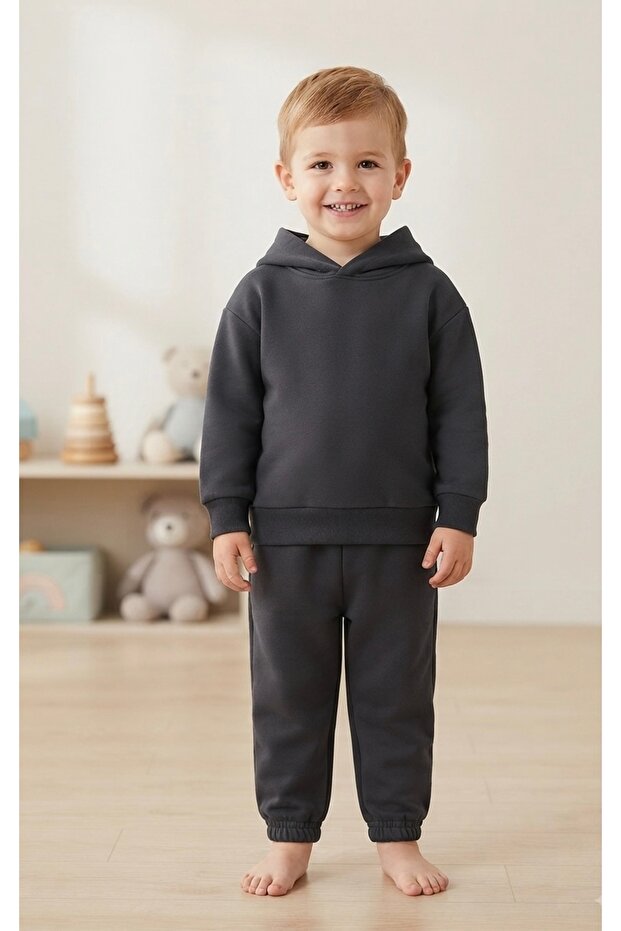 Boys' Hooded Tracksuit Set