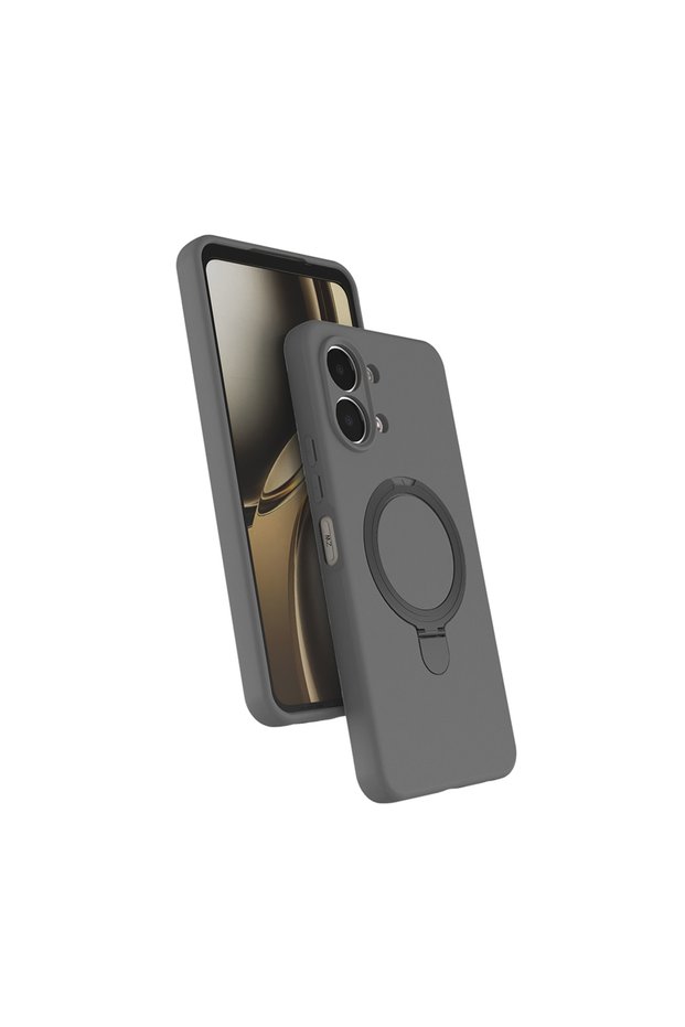 Oppo A6 Pro Case with 360 Degree Rotating Stand Magsafe Camera Lens Protection Silicone Tkng
