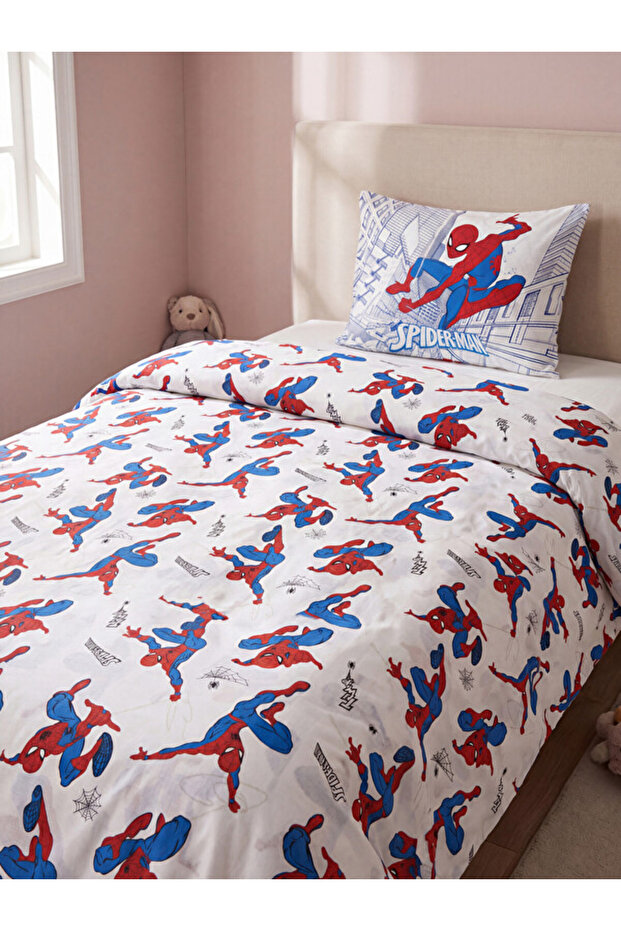 Esvab • Modern & Distinctive Spider-Man Printed Single Duvet Cover Set for Boys