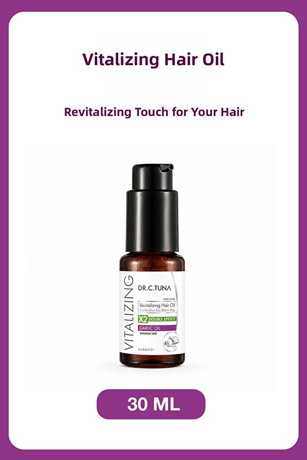 Dr. C. Tuna - Vitalizing Concentrated Garlic Oil 30 ml