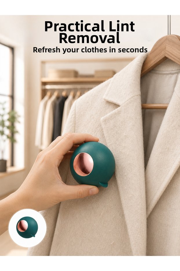 Preminium Clothes Lint Remover Ball – Reusable and Washable
