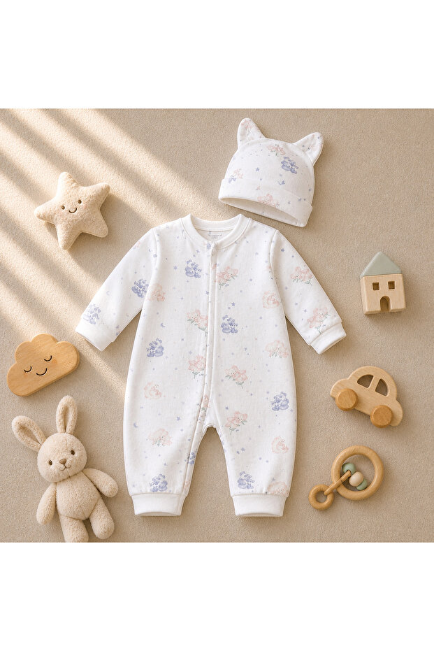 Organic 100% Cotton Unisex Soft Fabric Baby Romper Suitable for Sensitive Skin