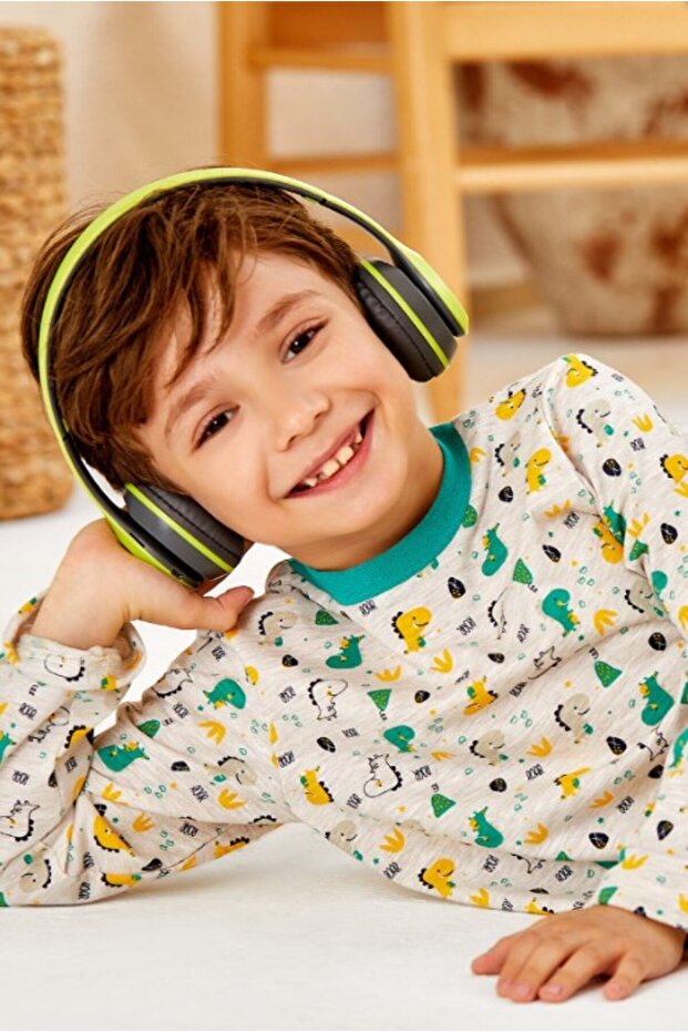 Boy's roar dino print pajama set gk2204