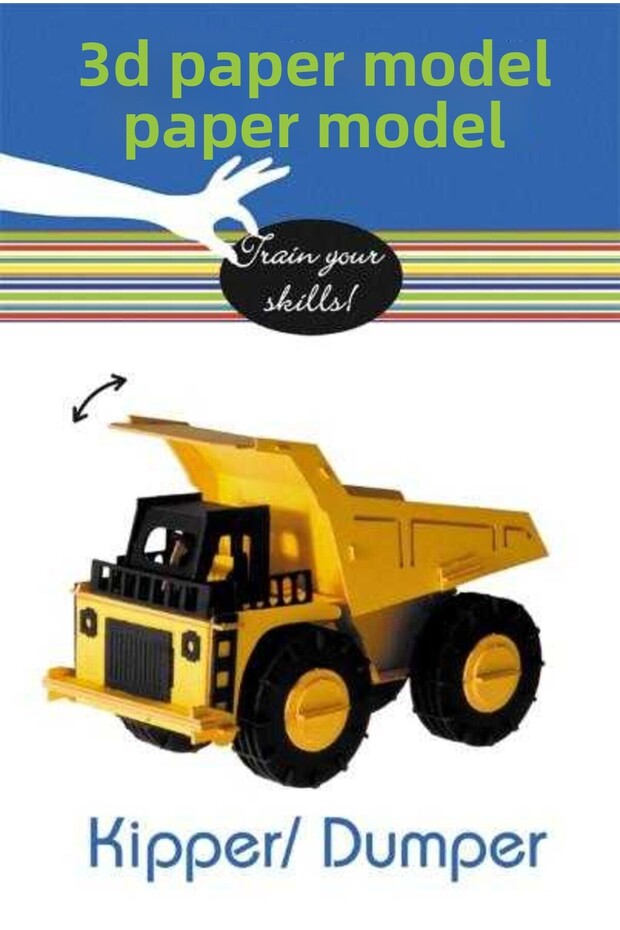 Camion macheta 3D Fridolin - 2