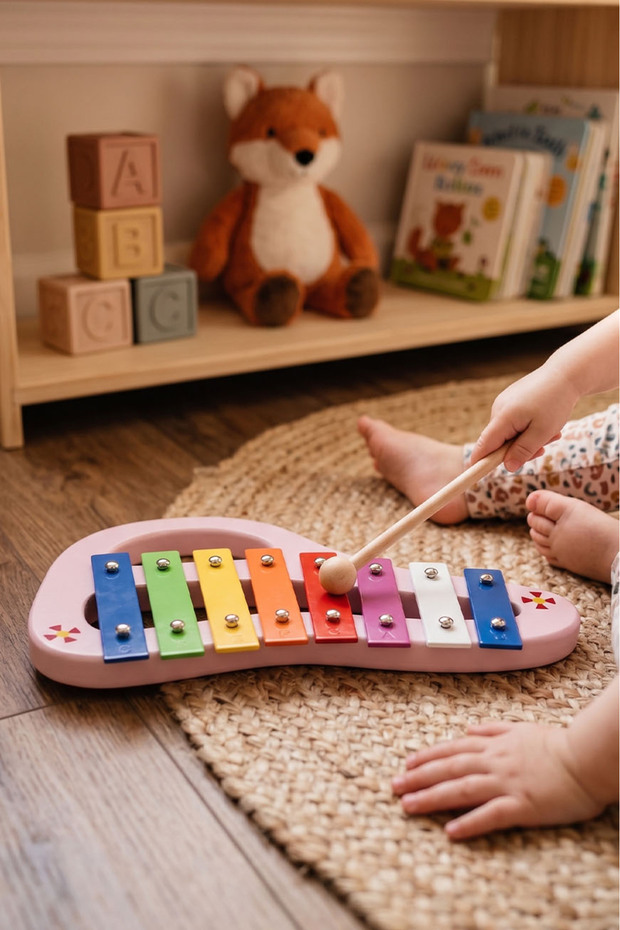 Ksl-12 Good Quality Xylophone Educational Musical Instrument for Children