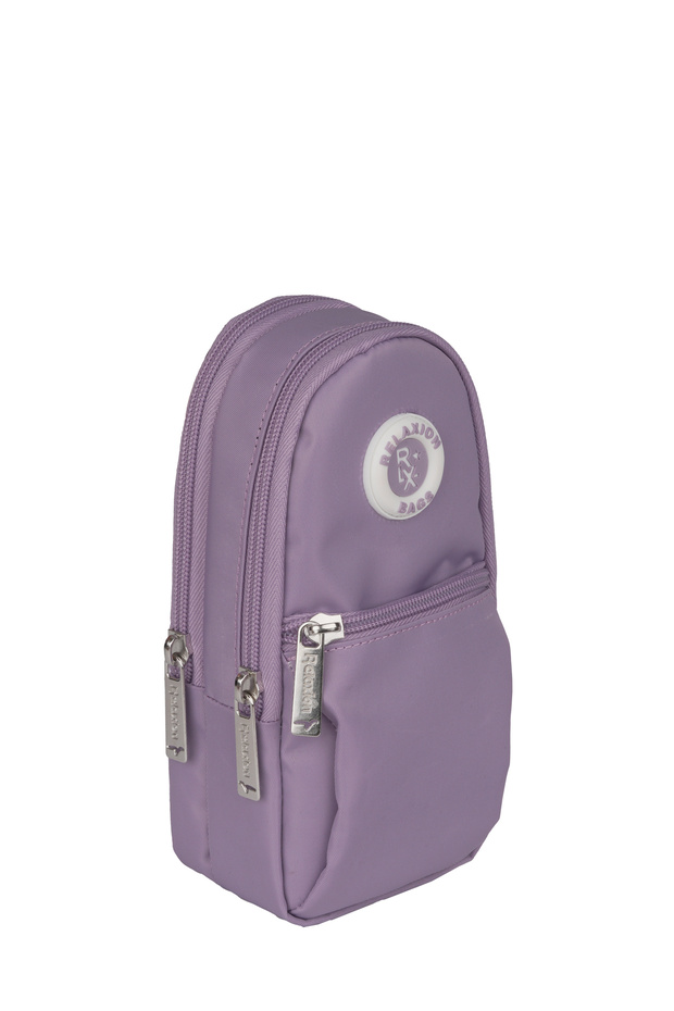 Rlx-150 Two-Eyed Pen Holder School University Lila