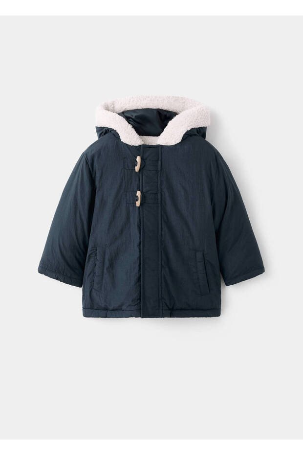 Hooded Buttoned Anorak - 2