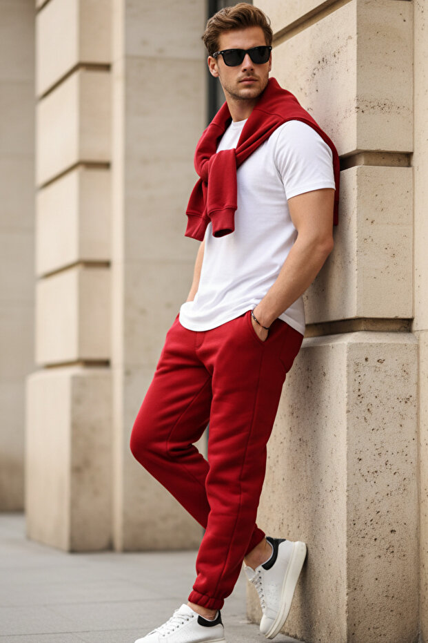 Men's Elastic Leg Jogger Sweatpants