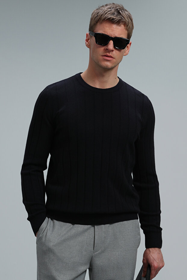 Bester Herrenpullover Dunkelblau - 3