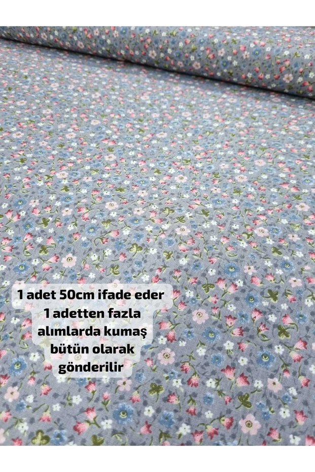 Poplin Fabric Is Suitable for Patchwork (Flower Pattern 50 X 170)