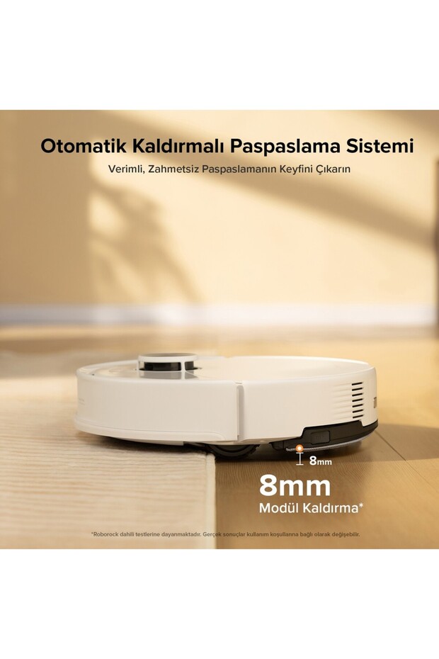 Halı Tanıma Mop Kaldırma Özellikli 10.000Pa Yüksek Emiş Güçlü Robot Süpürge - 4