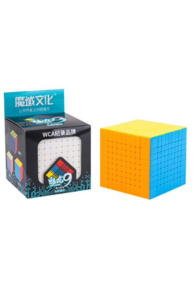 Moyu Meilong 9X9 مكعب بدون ملصقات مكعب صبر ذكي سريع