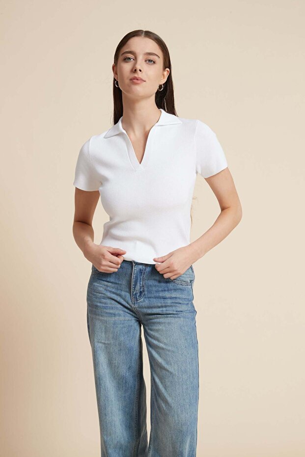 Solid Long-Sleeve Top - 1