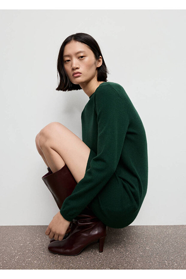 Thin Knit Dress - 7