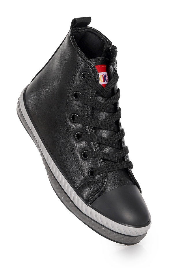 Pant Casual Lace-Up Zippered Boys' Sneakers