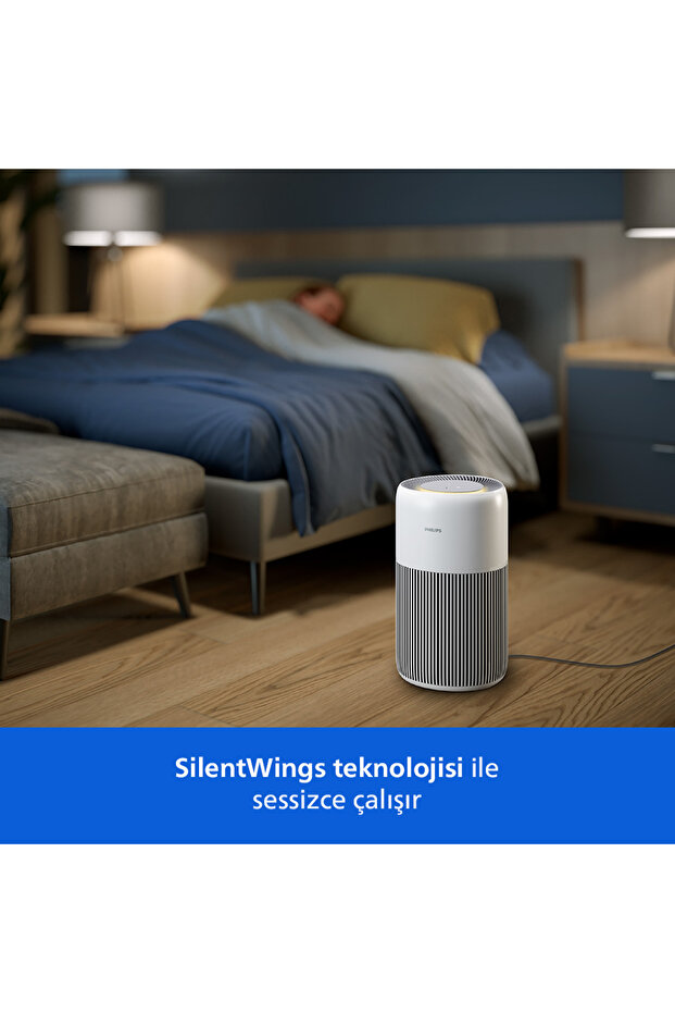 2200 Serisi Hava Temizleyici, HEPA NanoProtect, Ultra sessiz, Uzun ömürlü filtre (AC2220/10) - 4