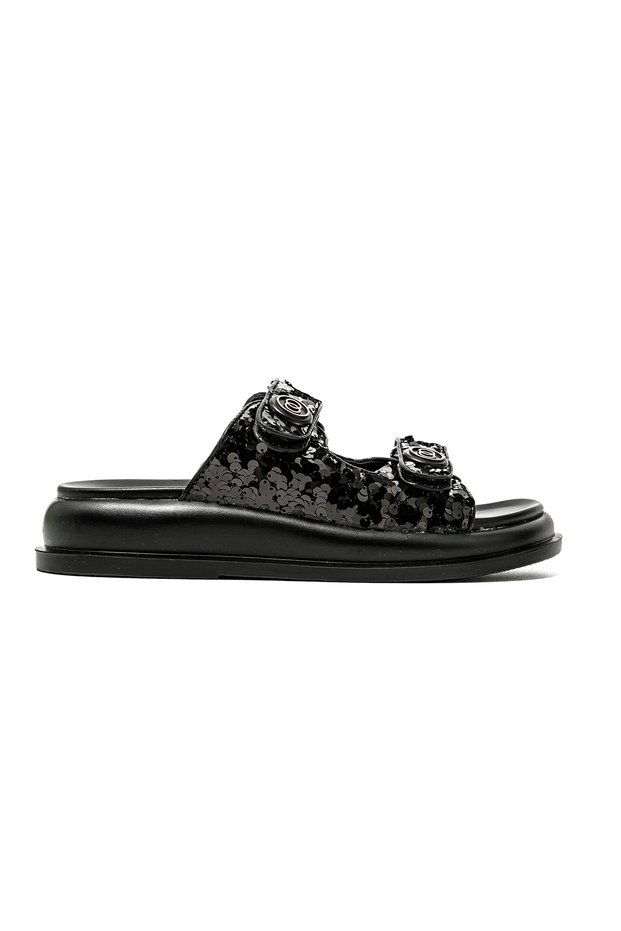 Women / Girls Slippers 25Y351-1 Sy Guja Black