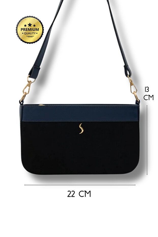 Bag Women's Shoulder Bag Handbag Crossbody Suede Canvas Bag with Removable Strap – Roya