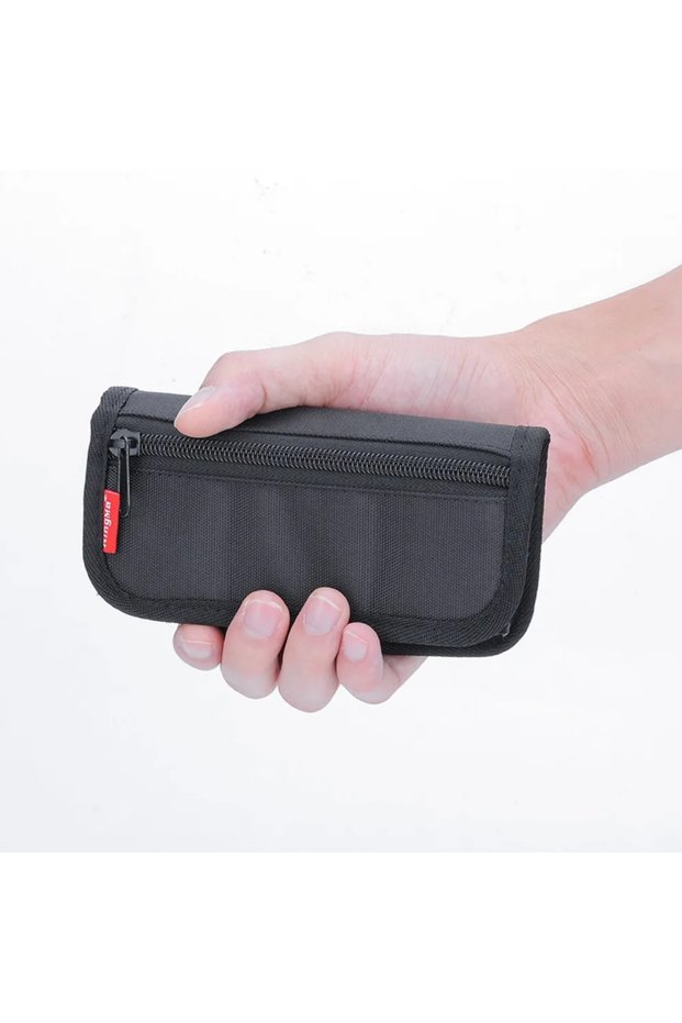 1pcs Digital SLR Camera Bag Waist Bag Suitable AA Batteries LP-E6 / LP-E17 / FZ100 / FW50 / F550 Etc