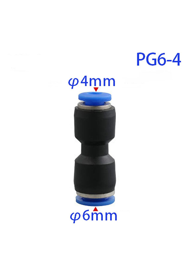 5PCS PG6-4mm Pu Pneumatic Fittings Plastic Connector PG 4mm 6mm 8mm 10/12/14mm 16mm Air Water Hose T