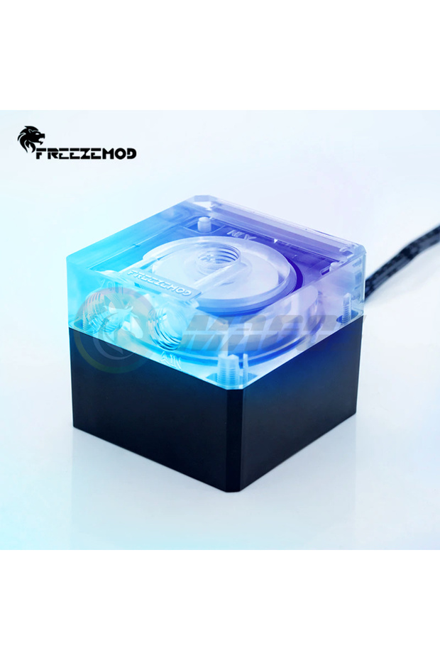 5V ARGB PC Water Cooling Pump Mute Silent PWM Intelligent Temperature Regulation Flow 650L/H, PU-FS4