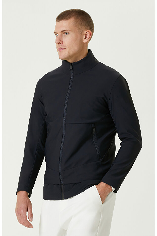 N-Tech Lacivert Yelek Olabilen Mont - 4