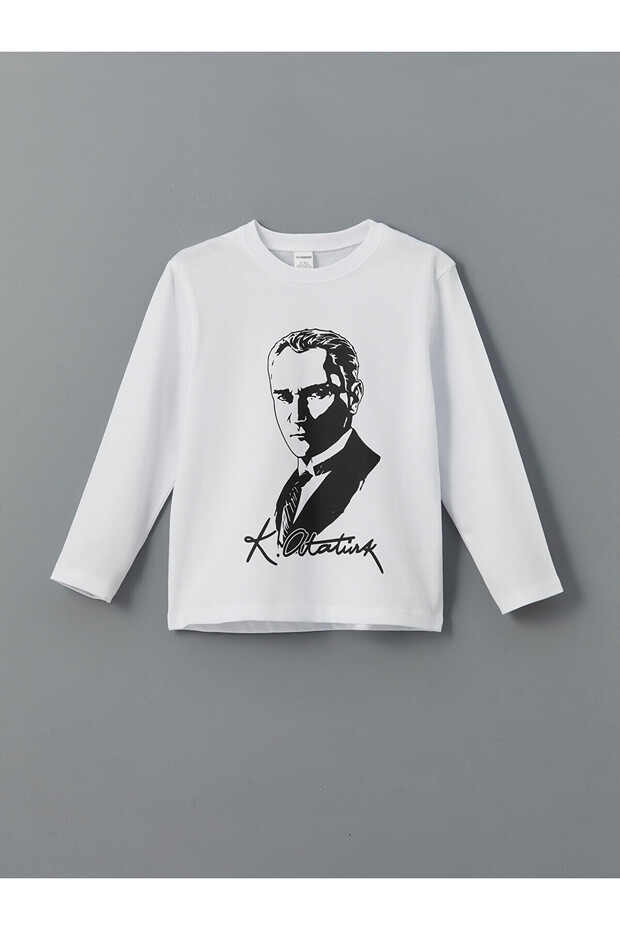 Original Ataturk Printed Boy's T-Shirt