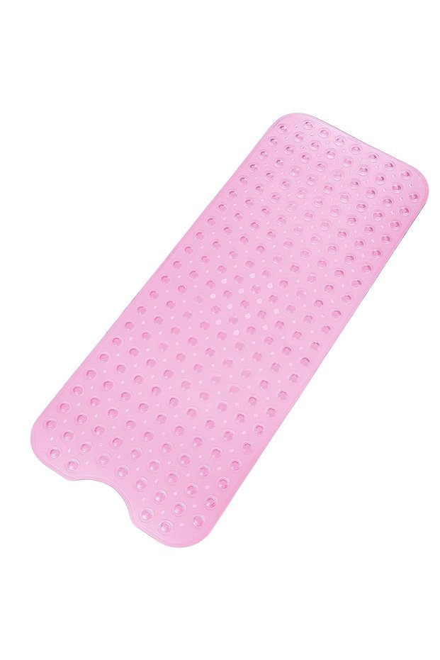 40x100cm Pink 1pc Cartoon Extra Long Bathtub Mat 40x100cm Non Slip Bath Mat for Bathroom Tubs Shower