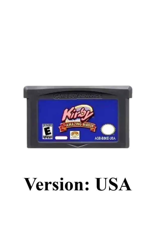 Bandai USA USA-Amazing Mirror Classic GBA Game Cartridge Kirby Wars Golden Sun Street Fighter Doom M