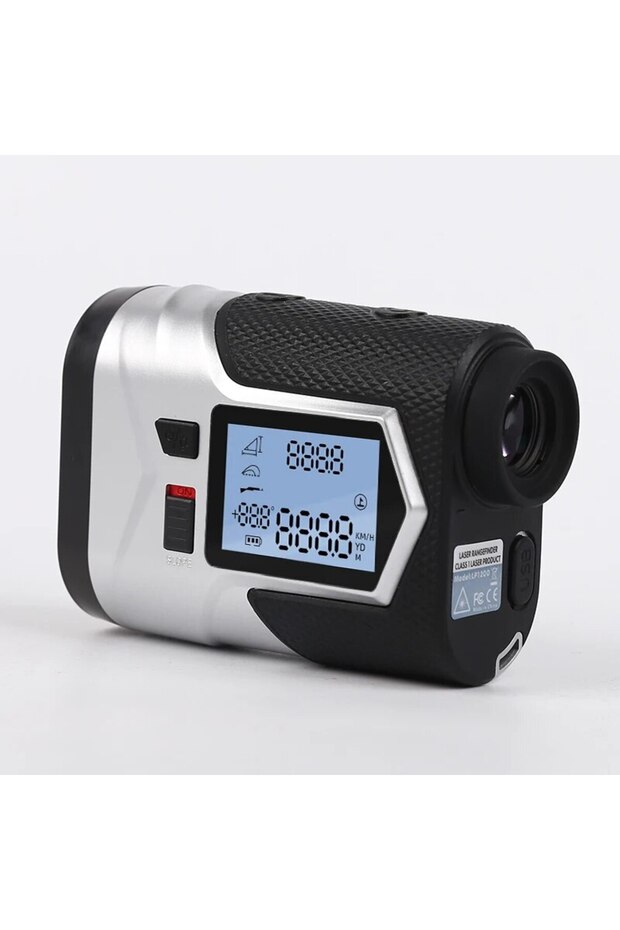 650M Silver ARTBULL Golf Laser Rangefinder Hunting Rechargeable 1200m 650m Slope Adjusted Flag-Lock