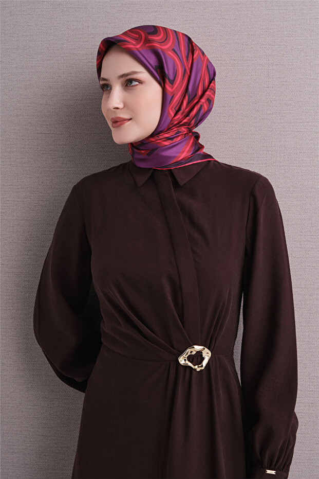 وشاح من الحرير الخالص 9614D 01