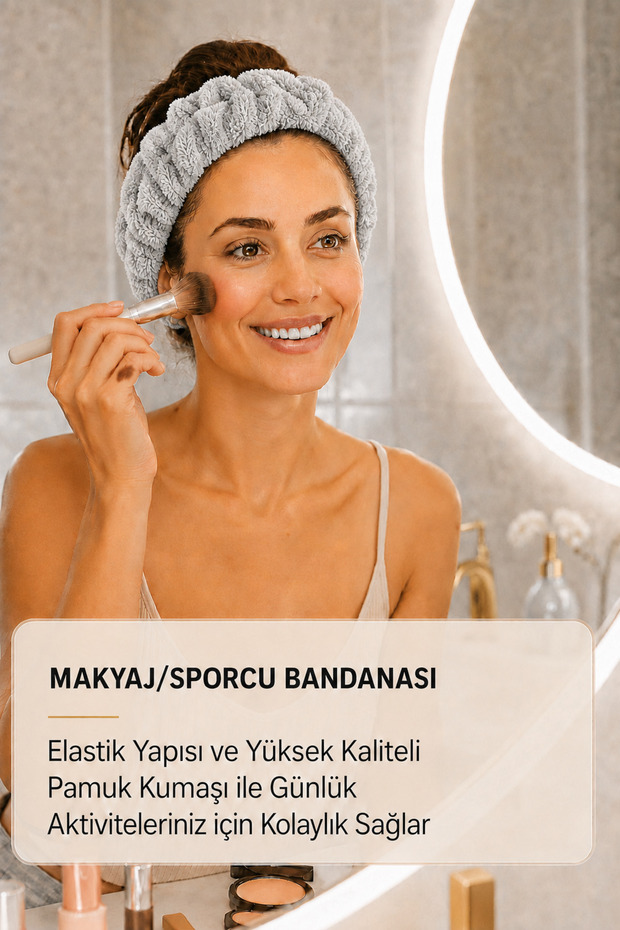 Elastic Towel Makeup Sports Headband Bandana