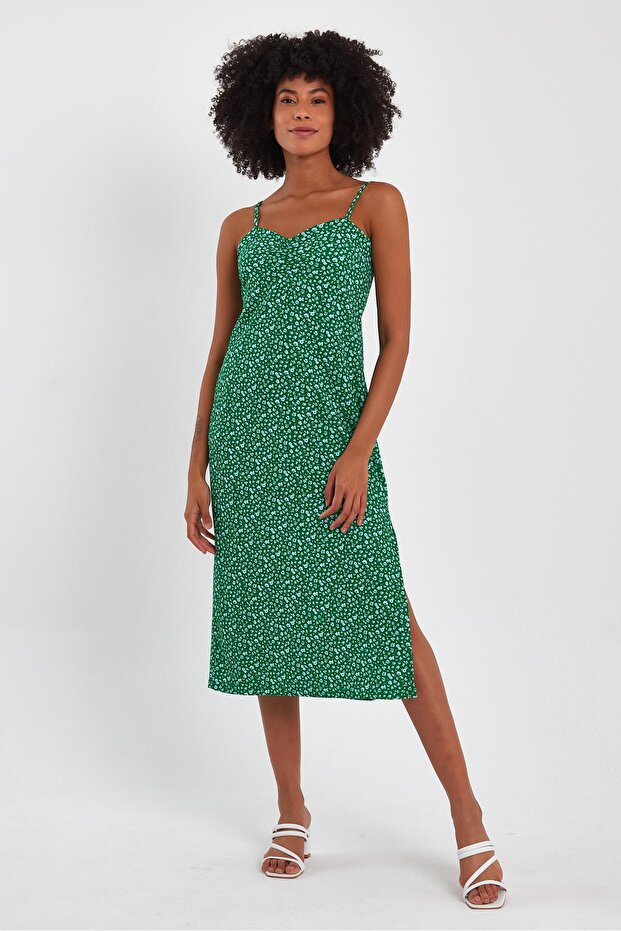 SLING DRESS WITH BACK GIPE (B23-00127)