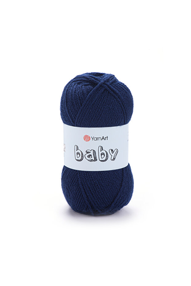 Baby - Baby Hand Knitting Rope Navy Blue-583