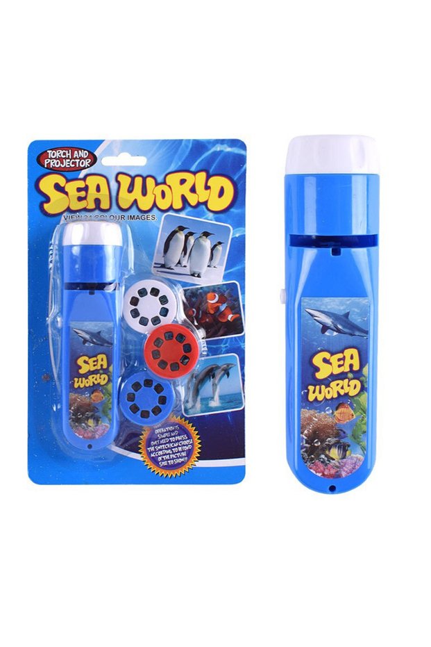 TY03 Projection Flashlight Children Projector Light Cute Cartoon Toy Night Photo Picture Light Bedti